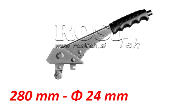 PULL HANDLE L280 WITH PULLEY FI24MM