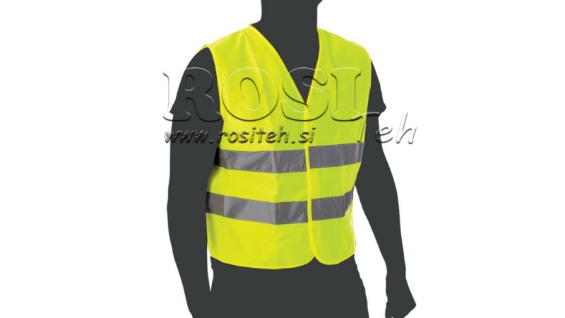 colete REFLEXIVO ALTA VISIBILIDADE LARANJA/AMARELO