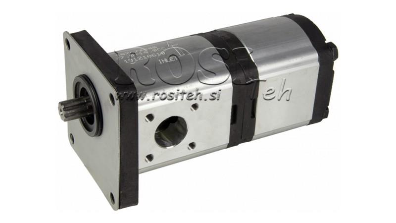 BOMBA HIDRÁULICA TRACTOR - OEM 87472285 - SÉRIE CNH T4 26 15 cc ESQUERDA