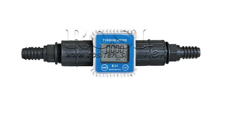 DIGITALT FLOWMETER 10 til 100 lit/min