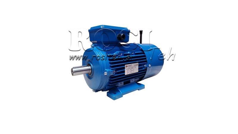 1.5kW-ELECTRIC MOTOR WITH BRAKE MSH 90L1-4_1400rpm 3Phase feet-B3