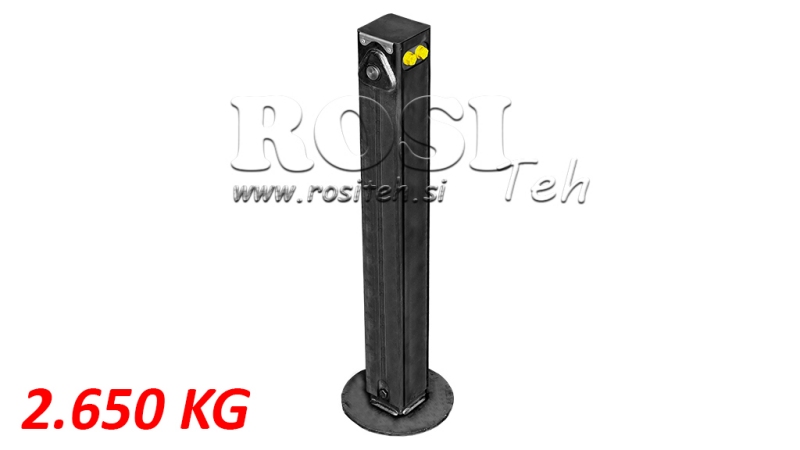 DOUBLE-ACTING HYDRAULIC SUPPORT LEG 2.65 TON 500MM