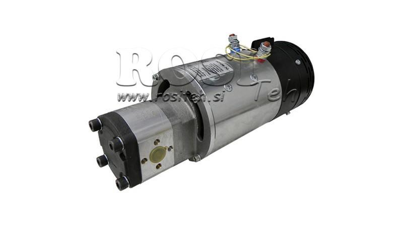 HYDRAULIC PUMP ASSEMBLY GR.2 - 10cc ELECTRIC MOTOR 24V - 4.5kW
