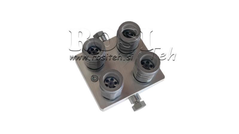 MULTI-FASTER KUPPLUNG 4-Wege BSP1/2 NEUE ART VERBINDUNGSTEIL