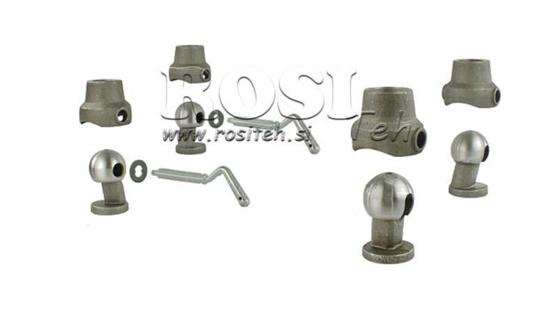 JUEGO DE SOPORTES PARA CAJA DE CAMIÓN VOLQUETE FI60