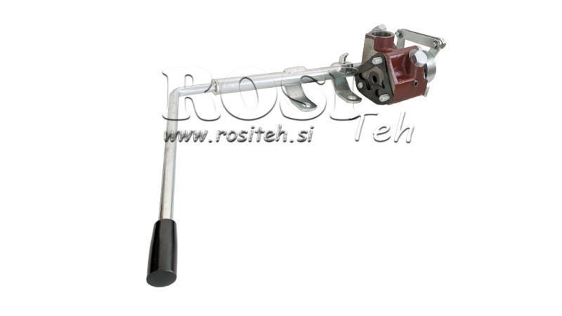 HYDRAULISK VENTIL FIAT HØYRE LANG HÅNDTAK