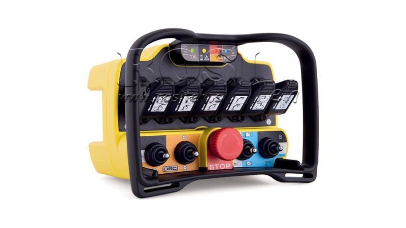 COMANDO REMOTO RADIO - PROPORZIONALE - ZEUS2 M6 10020 Plus