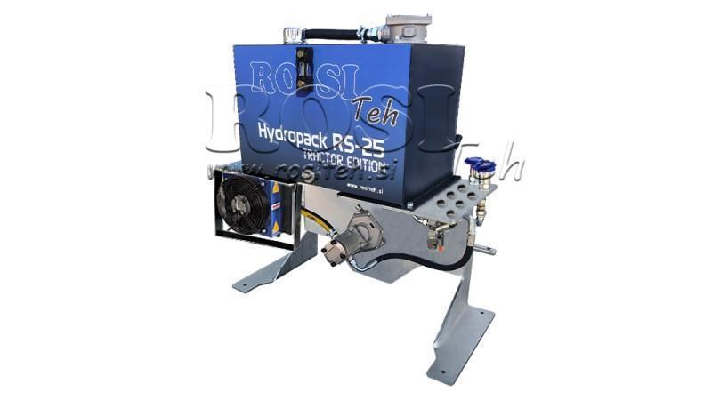 TRACTOR HIDRAULIC AGREGAT CAPACITATE 70lit DEFLUENT 53lit/min 1XP80 - CU RĂCITOR DE ULEI