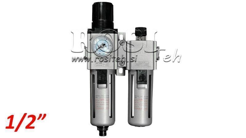 ΠΝΕΥΜΑΤΙΚΗ ΜΟΝΑΔΑ ΠΡΟΕΤΟΙΜΑΣΙΑΣ 300 G1/2 40µ 0-10b