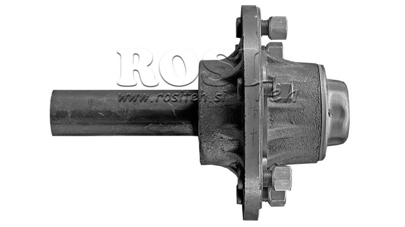 POLUOSOVINA BEZ KOČNICA - 3000 kg (6 VIJAKA) - 250 mm