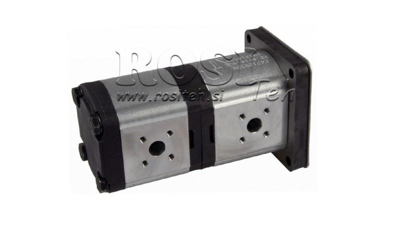 BOMBA HIDRÁULICA TRACTOR - OEM 47129338 - CNH TLA 4WD 23 11 cc IZQUIERDA