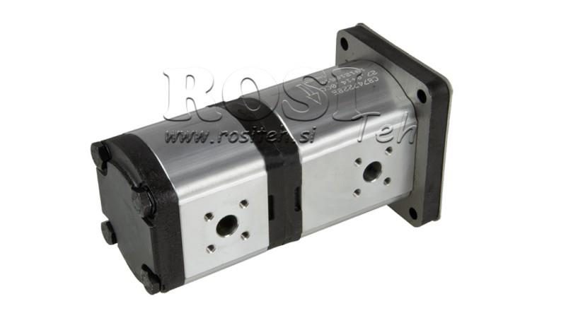 BOMBA HIDRÁULICA TRACTOR - OEM 87472285 - SÉRIE CNH T4 26 15 cc ESQUERDA