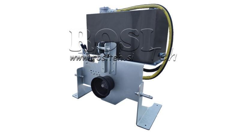 TRACTOR HYDRAULIC AGGREGATE WITH A CAPACITY OF 100lit FLOW 53lit/min 2XP80