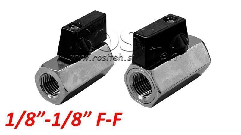 PNEIMATISKAIS BOLA VĀLVE VP-PIPE 018-018 F-F