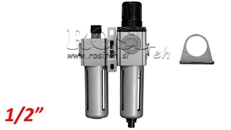 ΠΝΕΥΜΑΤΙΚΗ ΜΟΝΑΔΑ ΠΡΟΕΤΟΙΜΑΣΙΑΣ 300 G1/2 40µ 0-10b