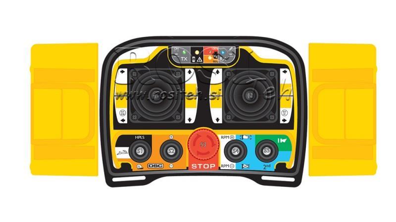 RADIO FJERNBETJENING - PROPORTIONAL - ZEUS2 B2 10016 Plus