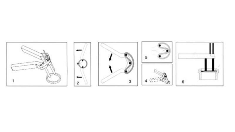 narzędzie do wymiany uszczelek hydraulicznych