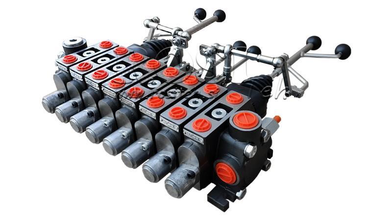 HYDRAULISCH VENTIEL HIAB 8xPC70 2X EURO JOYSTICK 3 POS