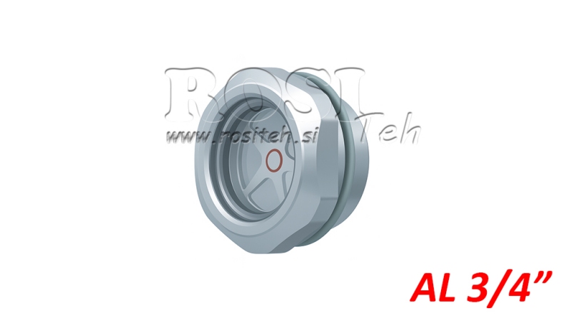 HYDRAULICKÝ INDIKÁTOR HLADINY OLEJA S BODKOU AL 3/4