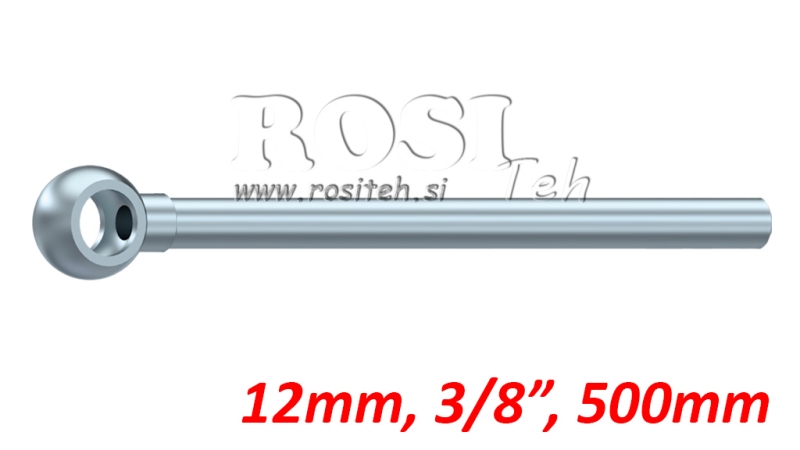 METALLROHR MIT RING 3/8 400mm