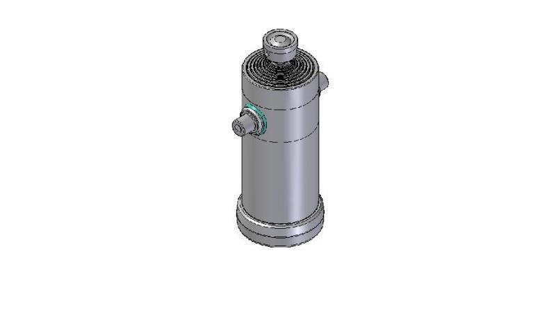 9017S -CYLINDER TELESKOPOWY STANDARD/KULKA 9 ETAPÓW PRZESUNIĘCIA 4310 ŚREDNICA 240