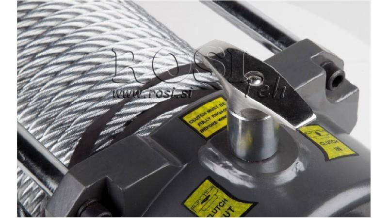 24 V ELEKTRISCHE TROMMEL DWT 18000 HD - 8165 kg