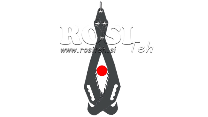 HANDZANGEN FÜR FORSTWESEN GRIPPER HD70 (700mm) - LACKIERT