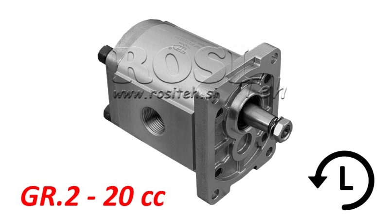 HYDRAULIPUMPPU GR.2 20 CC VASEN - KIERTEET