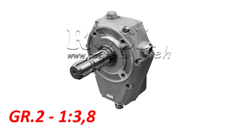 GEARBOX GR.2 -1:3,8 MALE