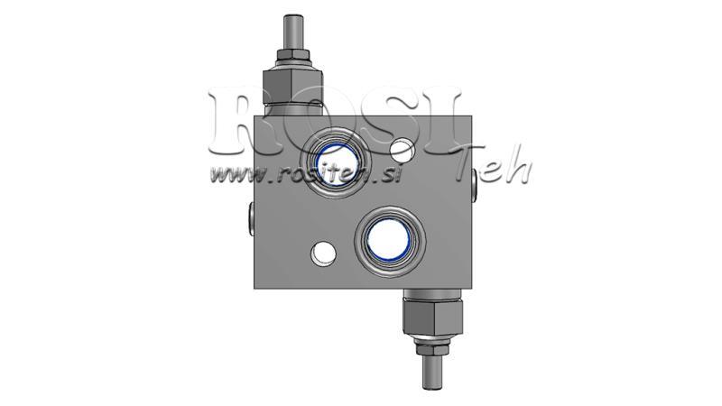 HYDRAULISK TRYKKREGULATOR 30-210 BAR FOR HYDRAULISK MOTOR MS