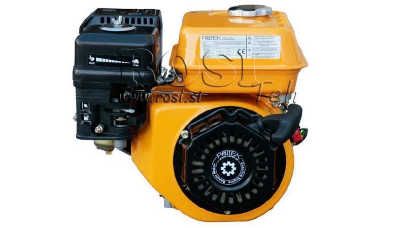 bensiini moottori EG4-200cc-5.10kW-3,600 RPM-H-TP19x72-V1-käsikäynnistys