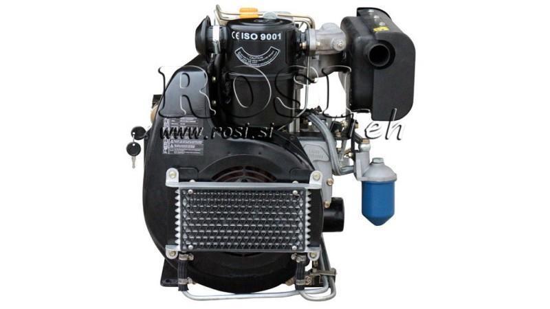 moteur diesel 954cc-12.5kW-3,600 RPM-E-KW32x60-démarrage électrique