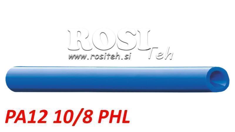 PA 10/8 BLUE AIR HOSE POLYAMIDE DIN73378