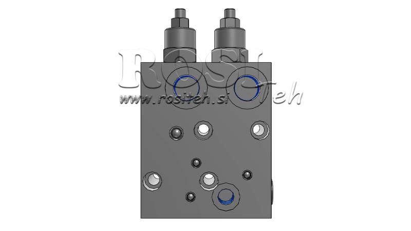 ÖLMOTORVENTIL FÜR HYDRAULISCHE BREMSE KPBR - 250/1/D