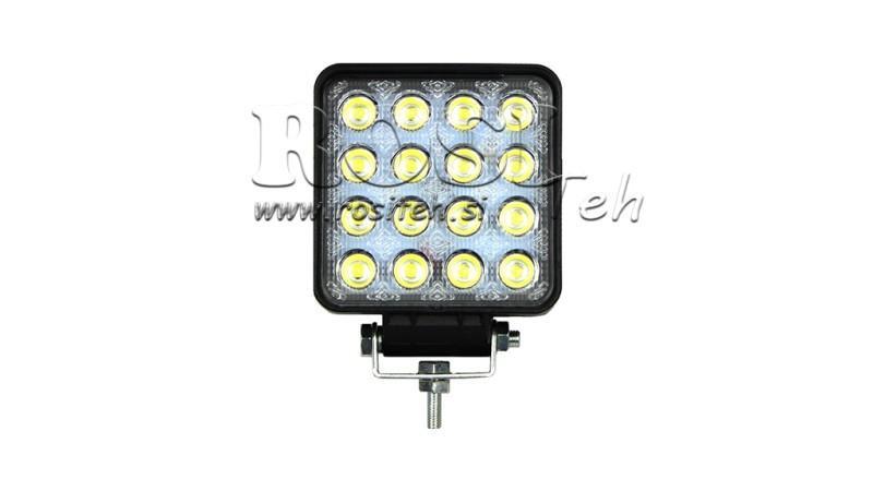 LED MUNKALÁMPA 16 LED 48W 12-24V