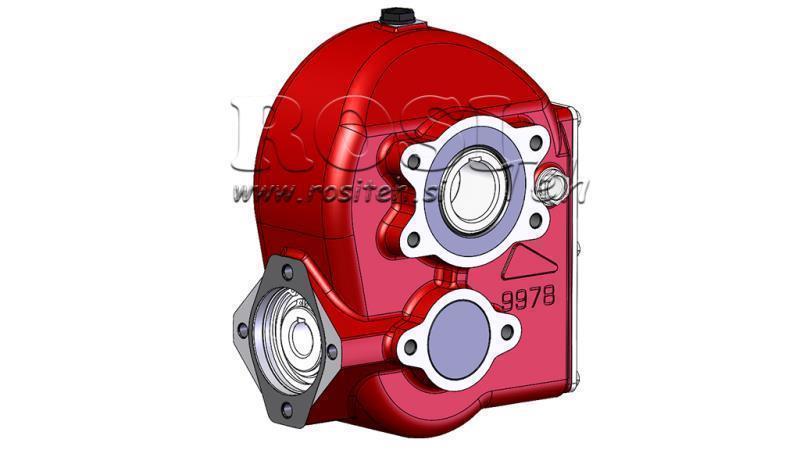 REDUKTOR - MULTIPLIKATOR RT190 ZA HIDROMOTOR MP/MR/MS razmerje 10,2:1