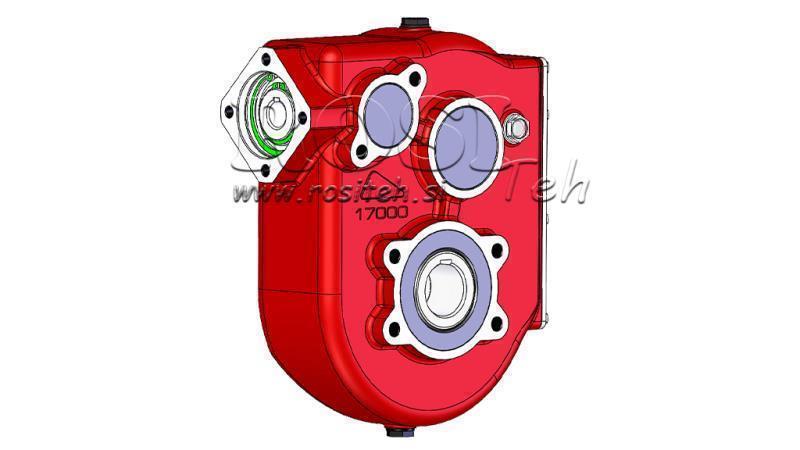 BOÎTE DE VITESSE - BOÎTE DE VITESSE RT360 POUR MOTEUR HYDRAULIQUE MP/MR/MS RATIO 31.4:1