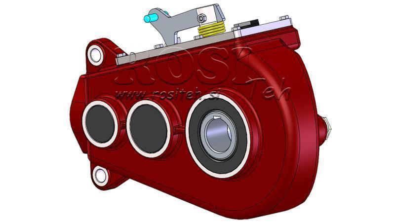 GIRKASSE - GIRKASSE RT4002V FOR HYDRAULISK MOTOR MP/MR FORHOLD 35.2:1 FORHOLD 17.8:1