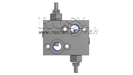 HYDRAULIC PRESSURE REGULATOR 10-180 BAR FOR HYDRAULIC MOTOR MP-MR-MH