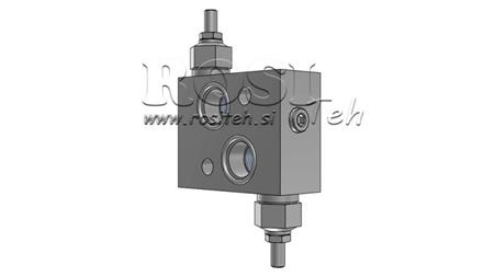 HYDRAULISK TRYKKREGULATOR 30-210 BAR FOR HYDRAULISK MOTOR MS