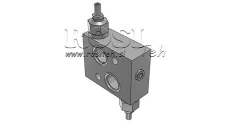 HYDRAULISK TRYKKREGULATOR 30-210 BAR FOR HYDRAULISK MOTOR MS