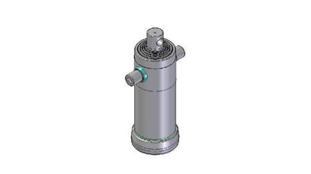 3057F -TELESCOPISK CYLINDER STANDARD/HUL 5 TRIN SLAG 830 FI 152