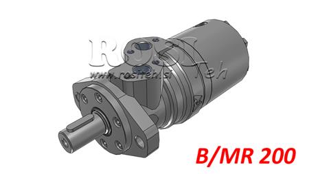 HYDRAULIKÖLMOTOR B/MR 200 - MIT BREMSE