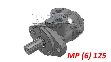 MOTEUR HYDRAULIQUE MP 125 CC - 6 DENTS