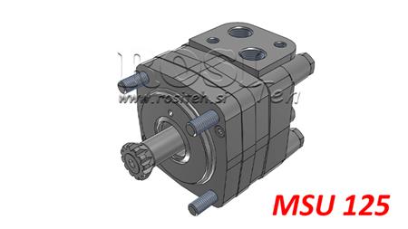 HYDRAULIC MOTOR MSU 125