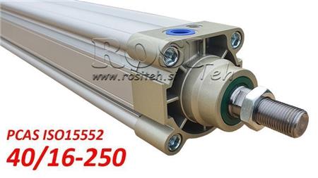 PNEUMATIC CYLINDER PCAS 40/16-250 BE ISO15552