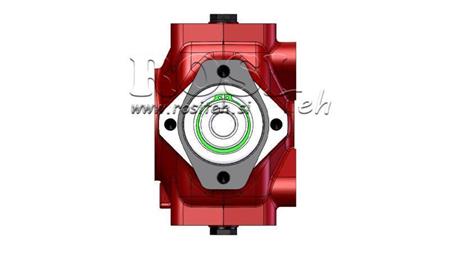 REDUKTOR - MULTIPLIKATOR RT120 ZA HIDROMOTOR MP/MR/MS odnos 4,1:1