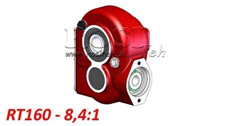 REDUCTOR - MULTIPLICATOR RT160 FOR HYDRAULIC MOTOR MP/MR  gear ratio 8,4:1