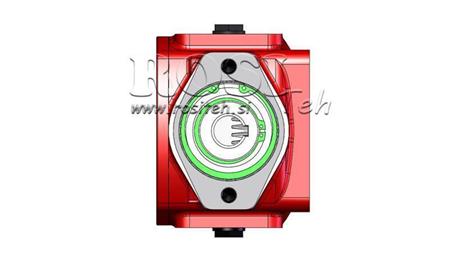 REDUKTOR - MULTIPLIKATOR RT45 ZA HIDROMOTOR MP/MR odnos 1,9:1