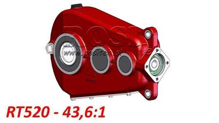 ÜBERSETZUNGSGETRIEBE - REDUKTOR RT520 FÜR HYDROMOTOR MP/MR/MS verhältnis 43,6:1